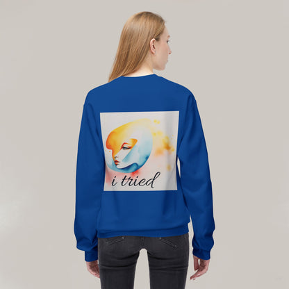 Unisex Sweatshirt sad face