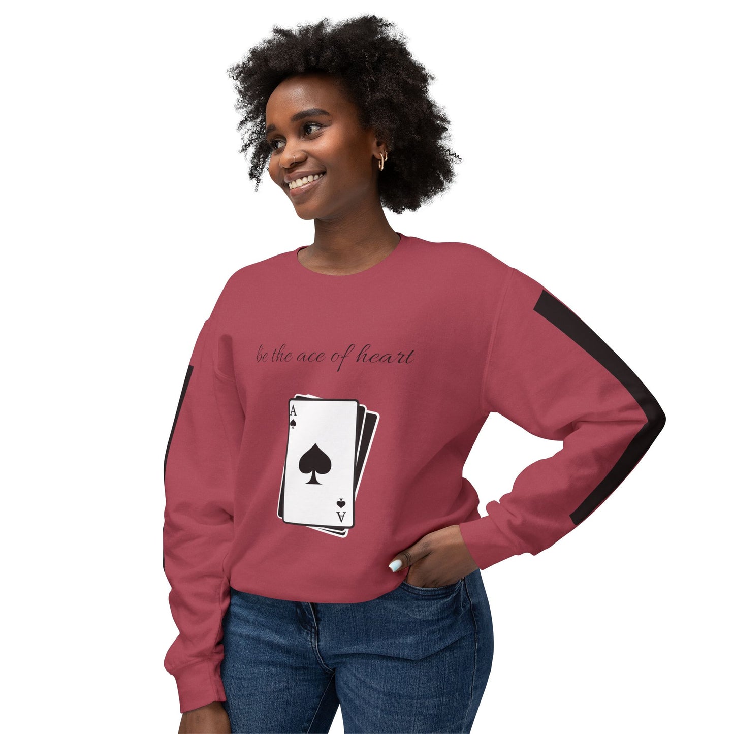 Unisex Sweatshirt  be the ace of heart