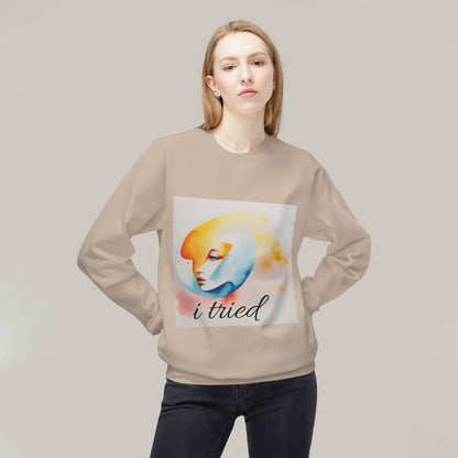 Unisex Sweatshirt sad face