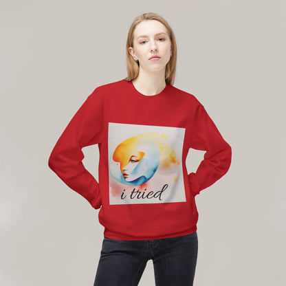 Unisex Sweatshirt sad face