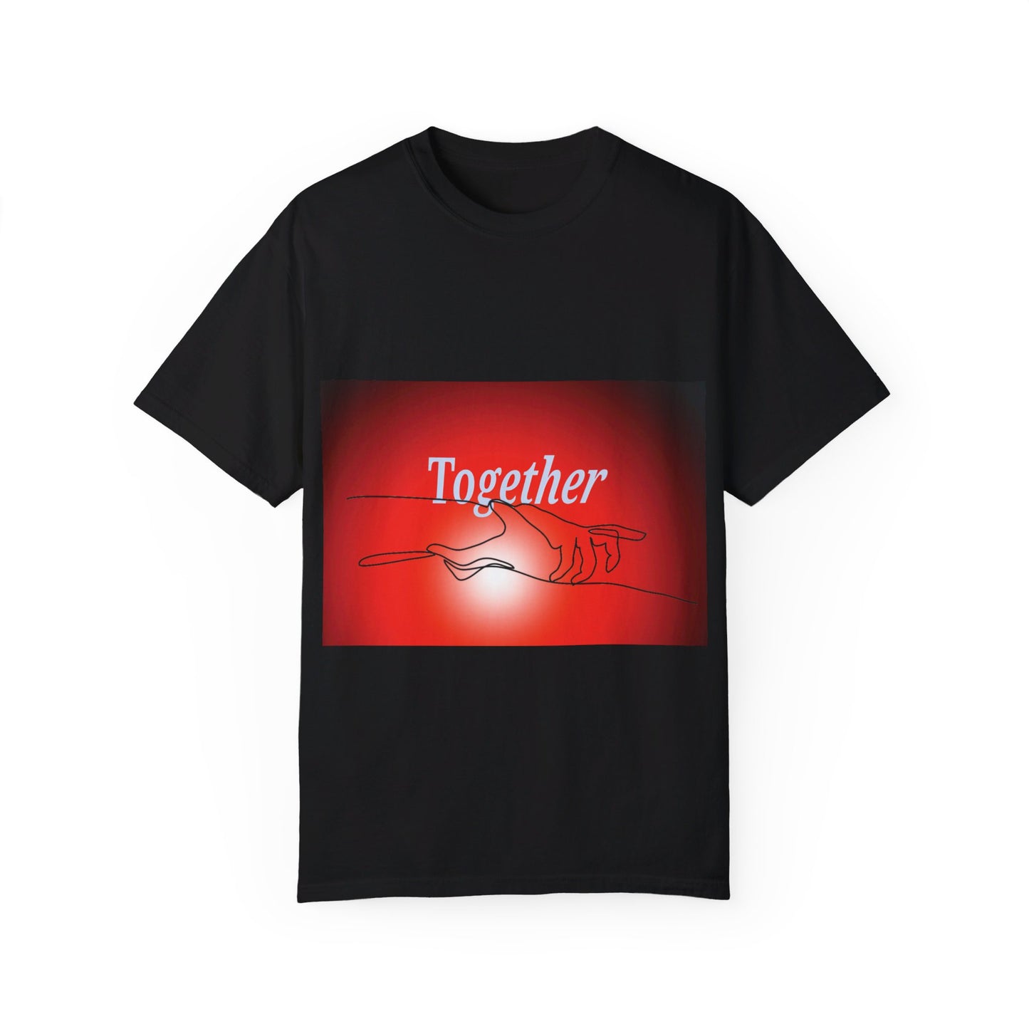 T-shirt together for support and love