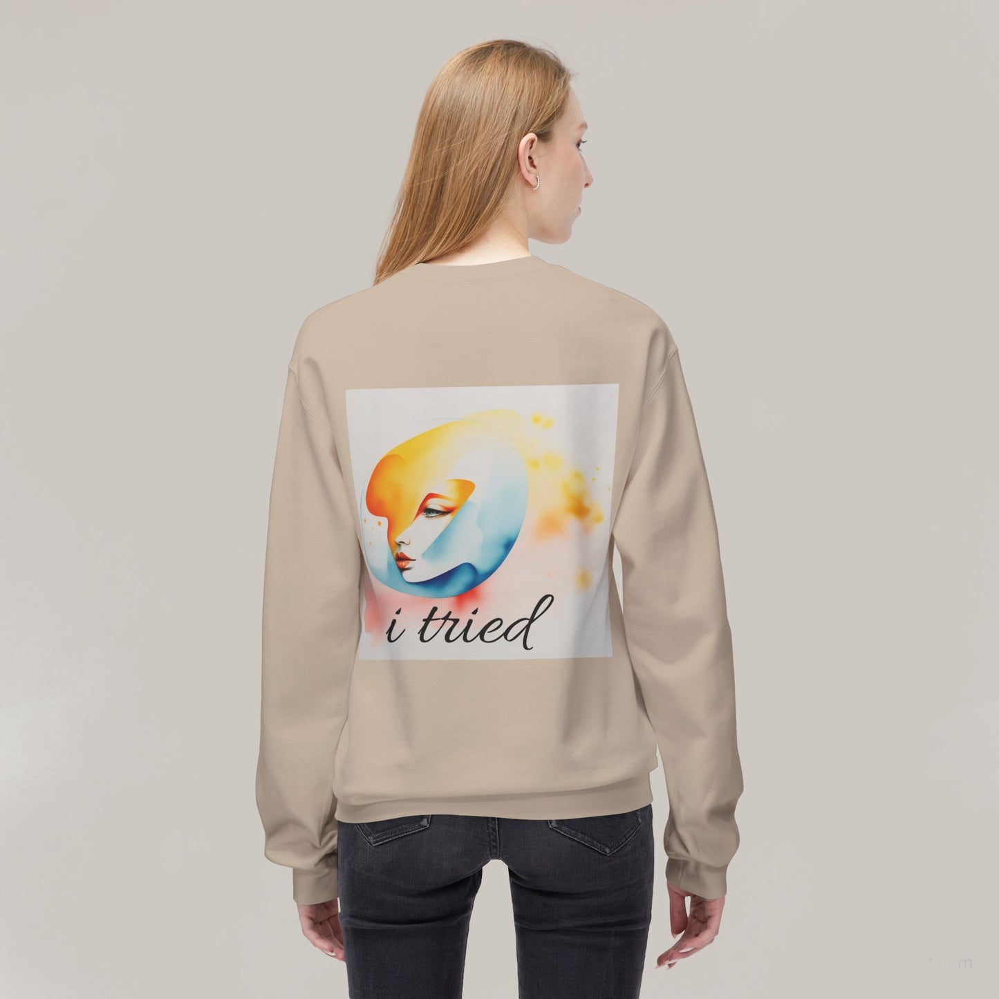 Unisex Sweatshirt sad face