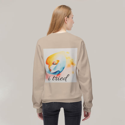 Unisex Sweatshirt sad face