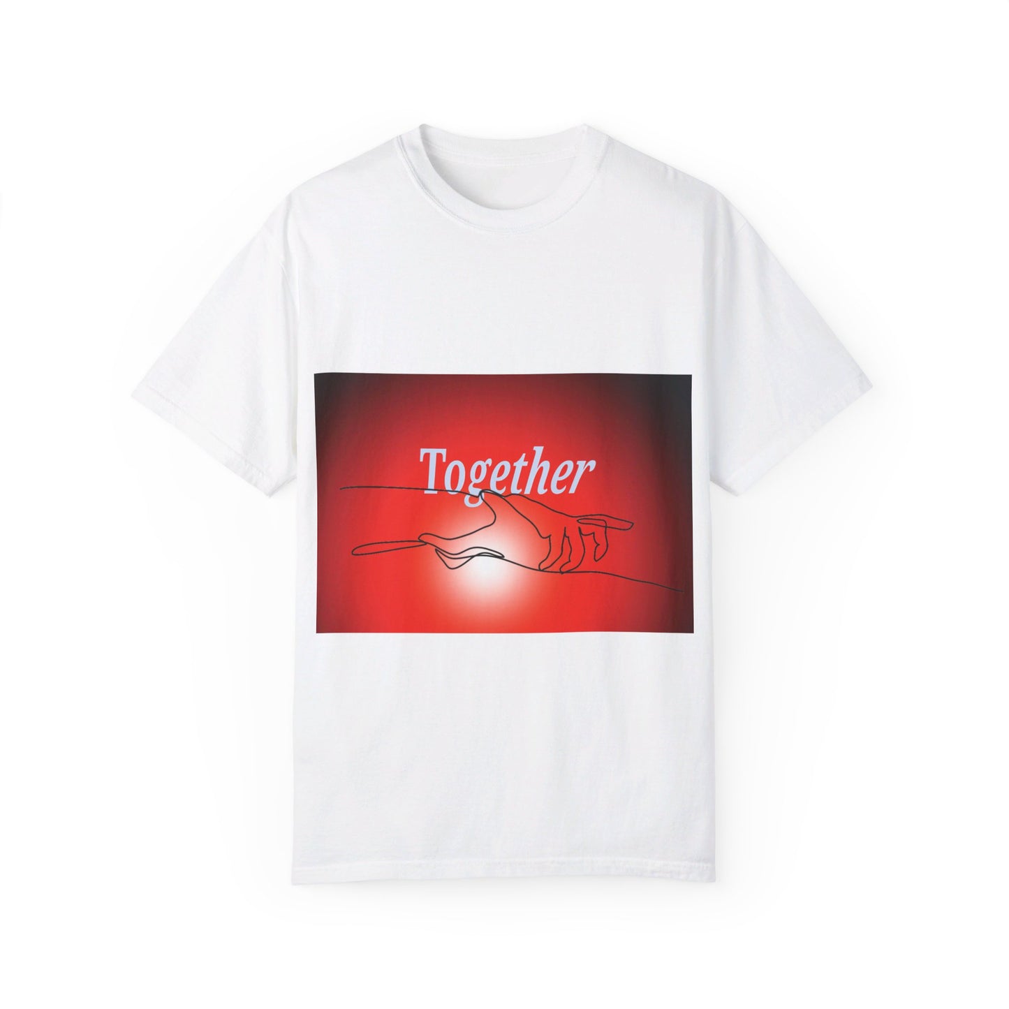 T-shirt together for support and love