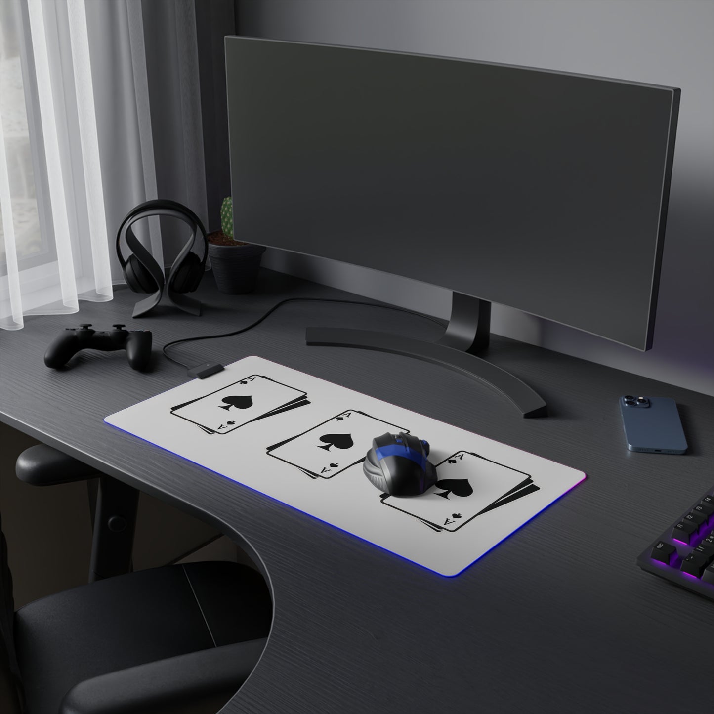 LED Gaming Mouse Pad