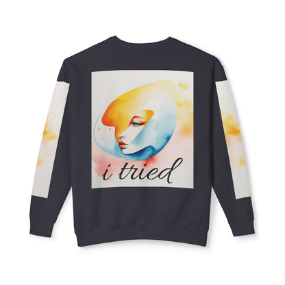 Unisex Sweatshirt sad face