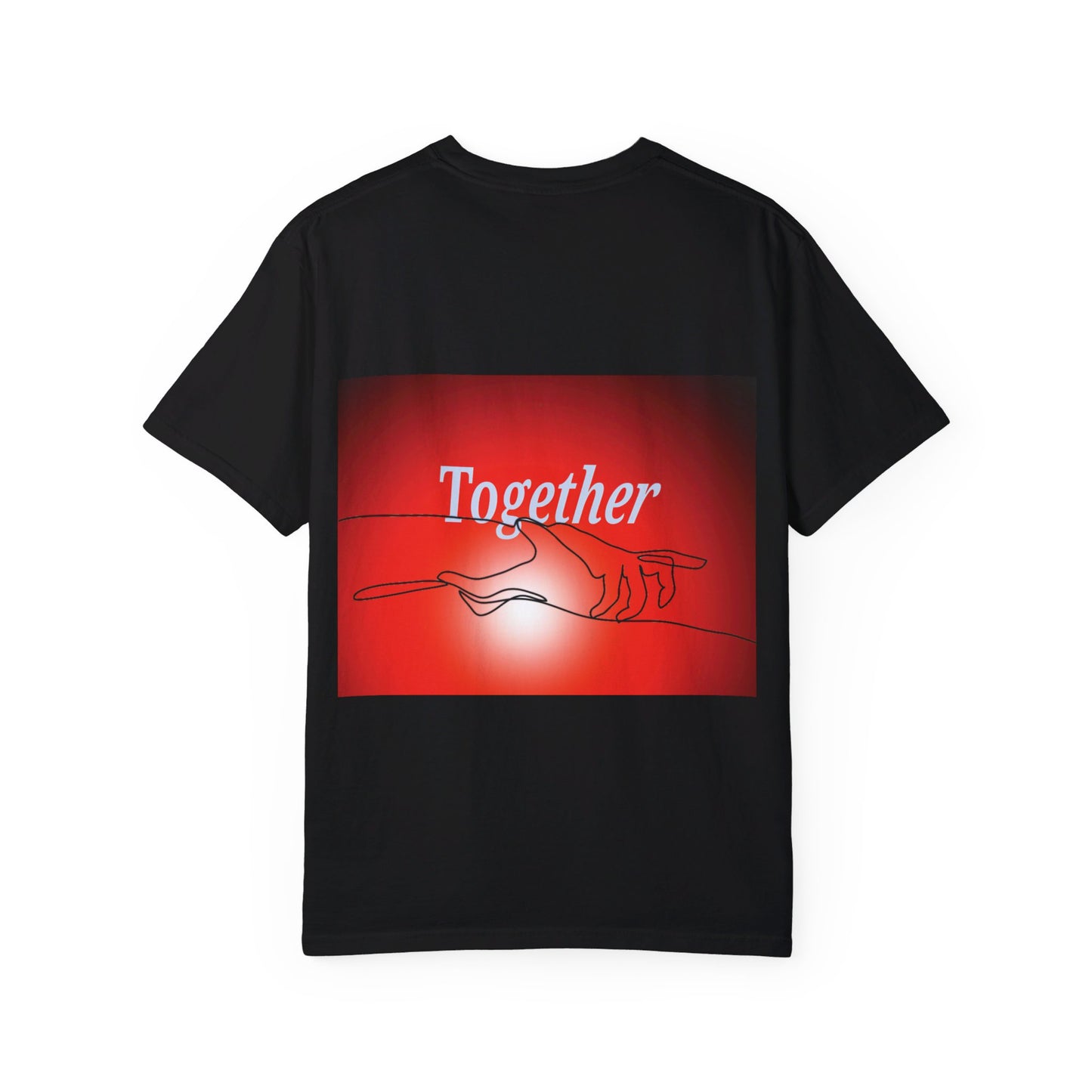 T-shirt together for support and love