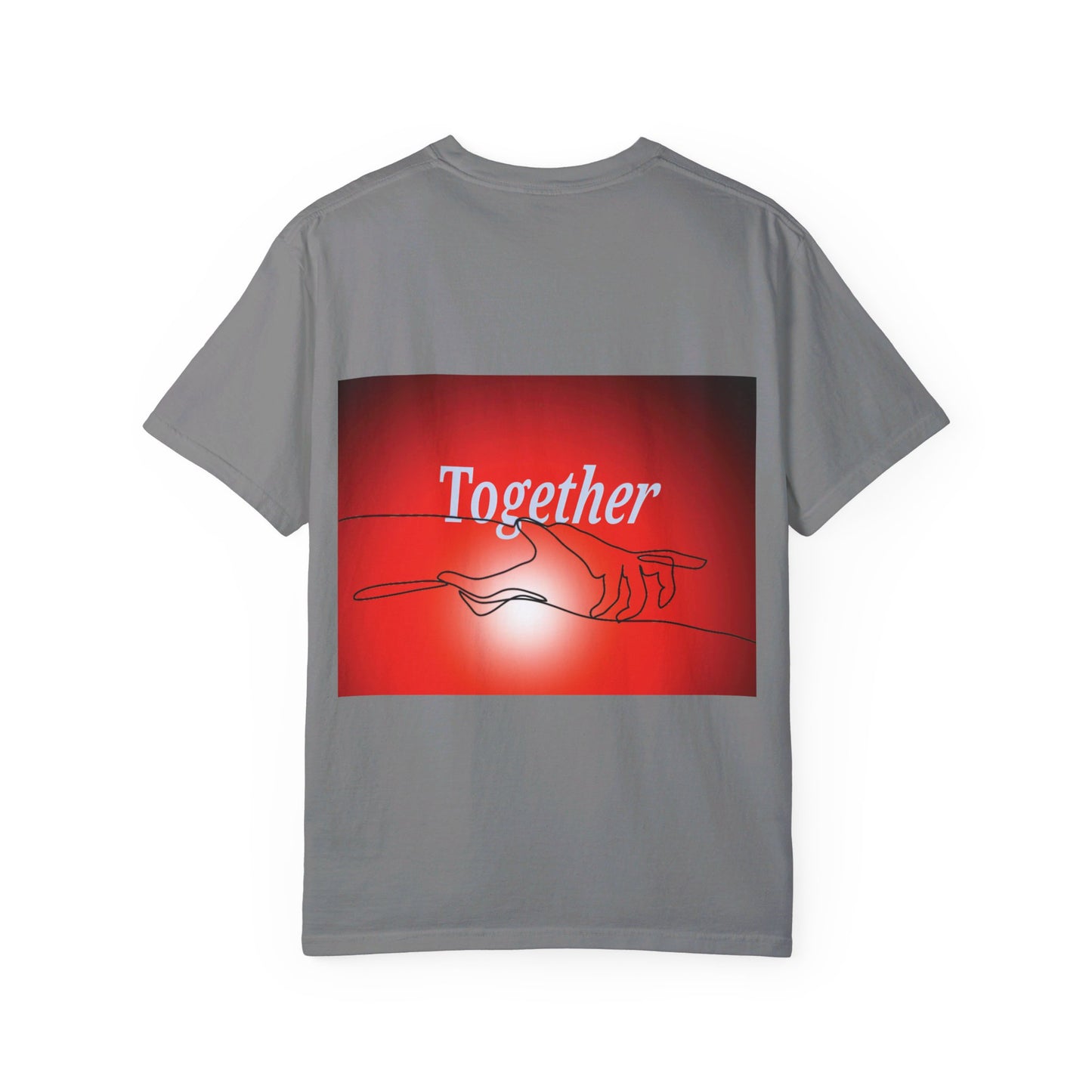 T-shirt together for support and love