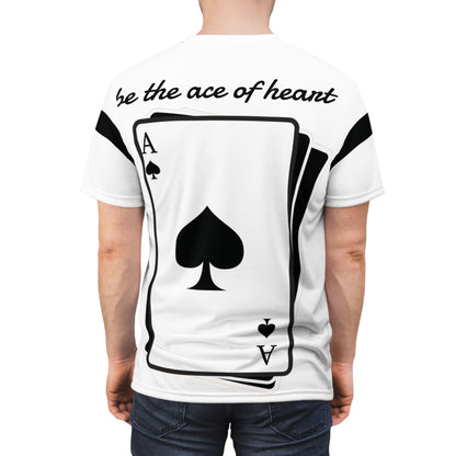 Unisex t-shirt be the ace of heart