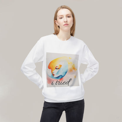 Unisex Sweatshirt sad face