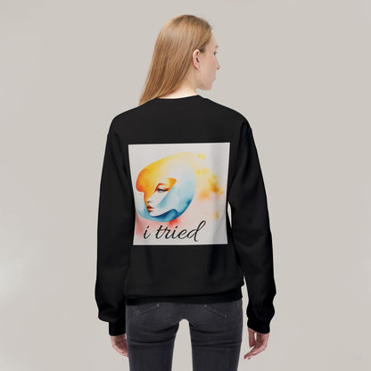 Unisex Sweatshirt sad face