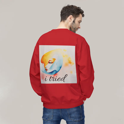 Unisex Sweatshirt sad face