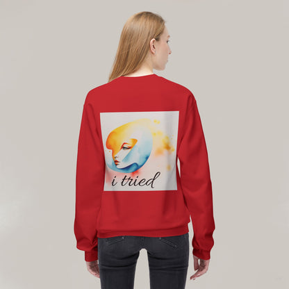 Unisex Sweatshirt sad face