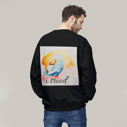 Unisex Sweatshirt sad face