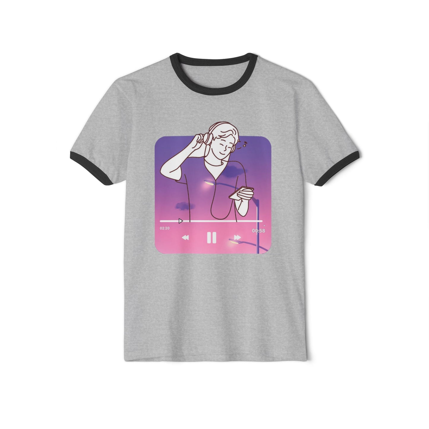 Unisex t-shirt for fans of music