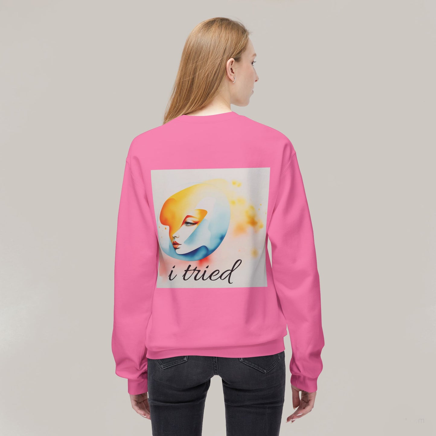 Unisex Sweatshirt sad face