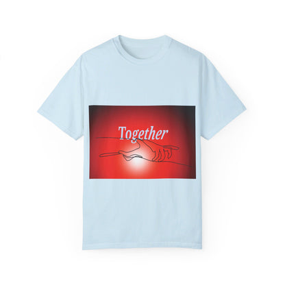 T-shirt together for support and love