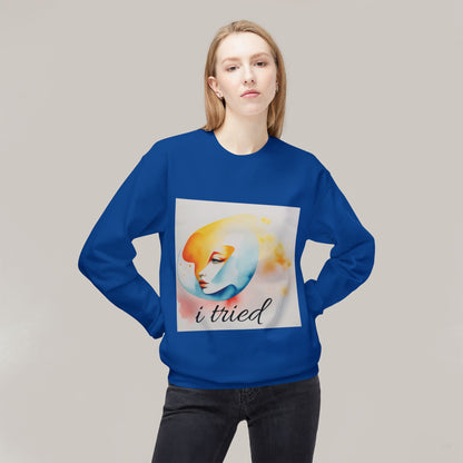 Unisex Sweatshirt sad face