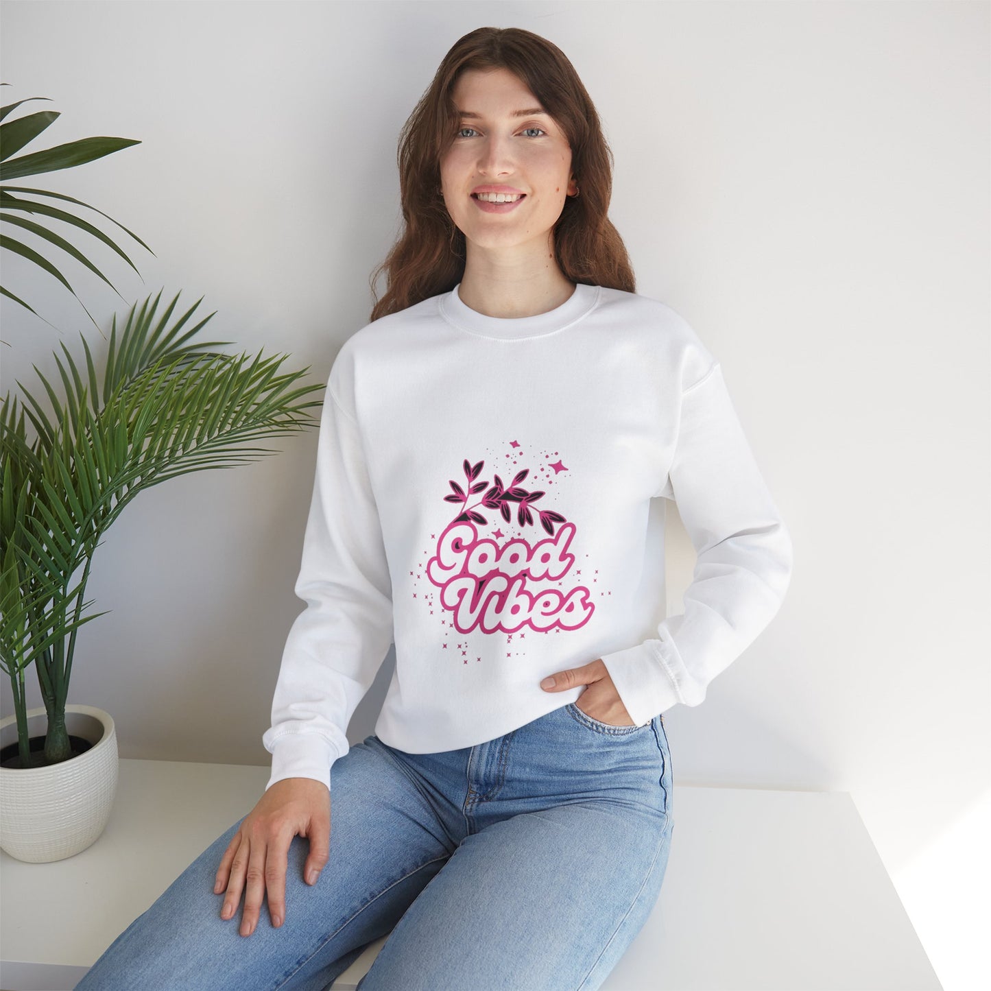 Unisex Sweatshirt good vibes