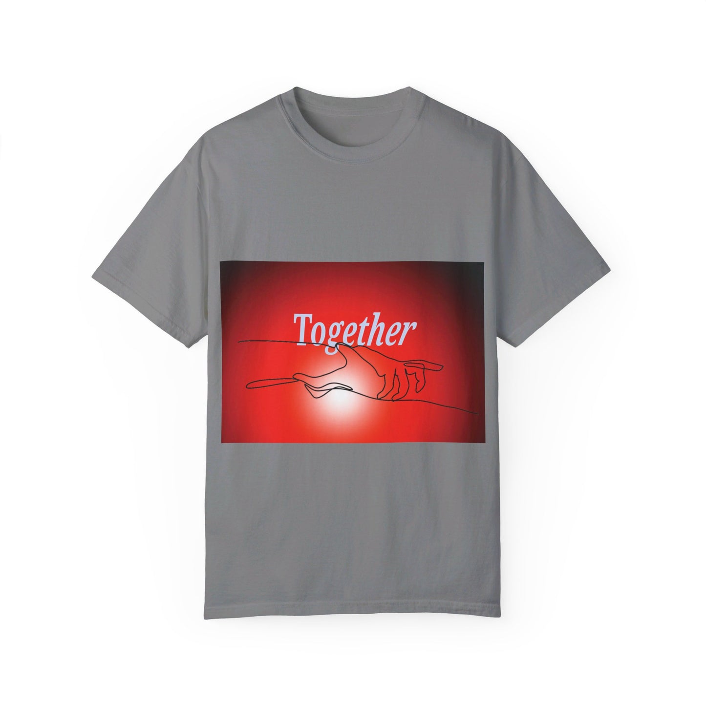 T-shirt together for support and love