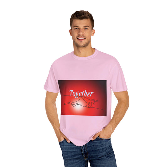 T-shirt together for support and love