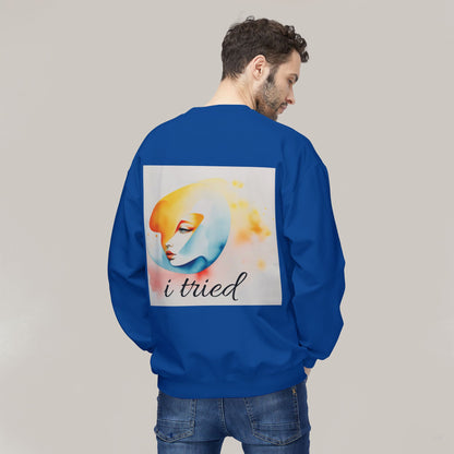 Unisex Sweatshirt sad face