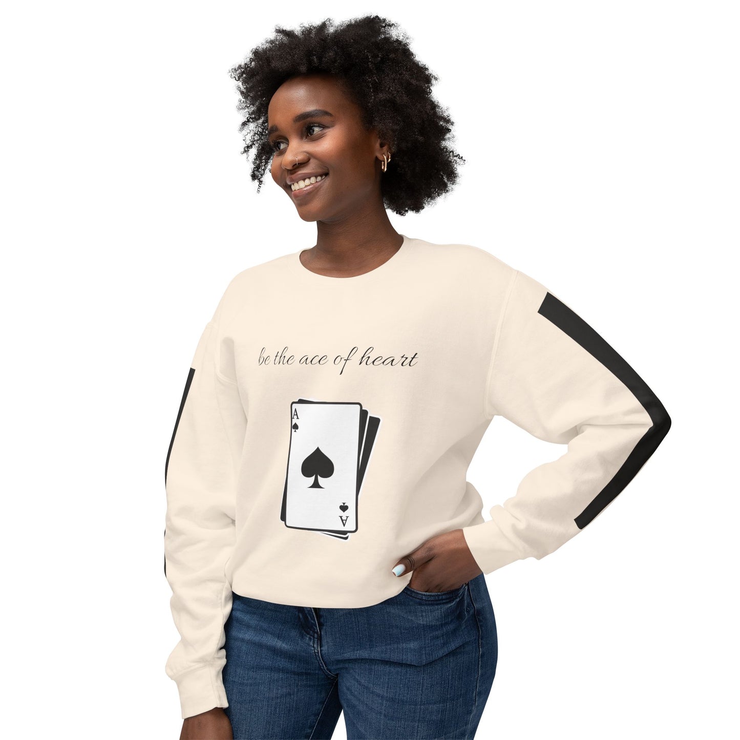 Unisex Sweatshirt  be the ace of heart