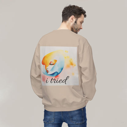 Unisex Sweatshirt sad face