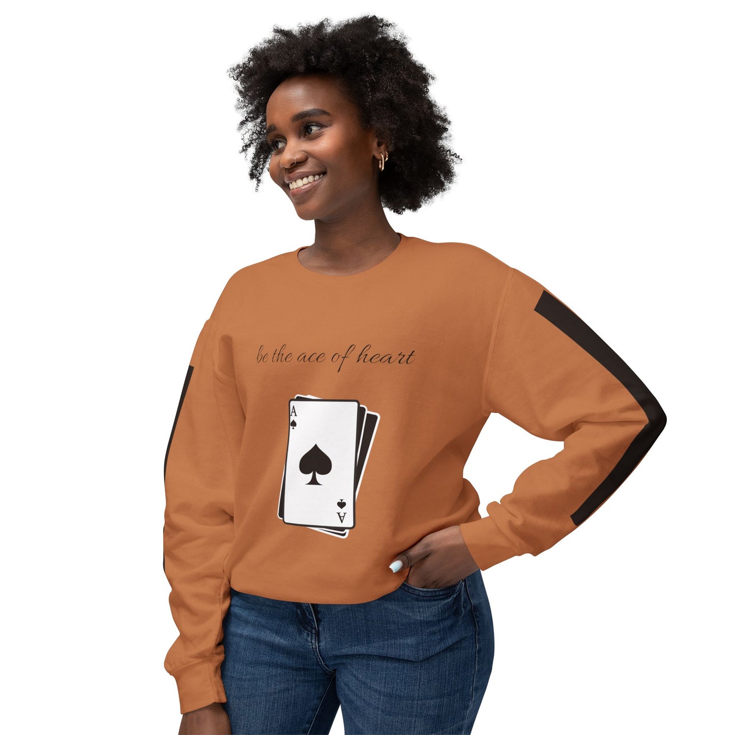 Unisex Sweatshirt  be the ace of heart