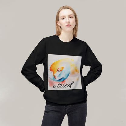 Unisex Sweatshirt sad face