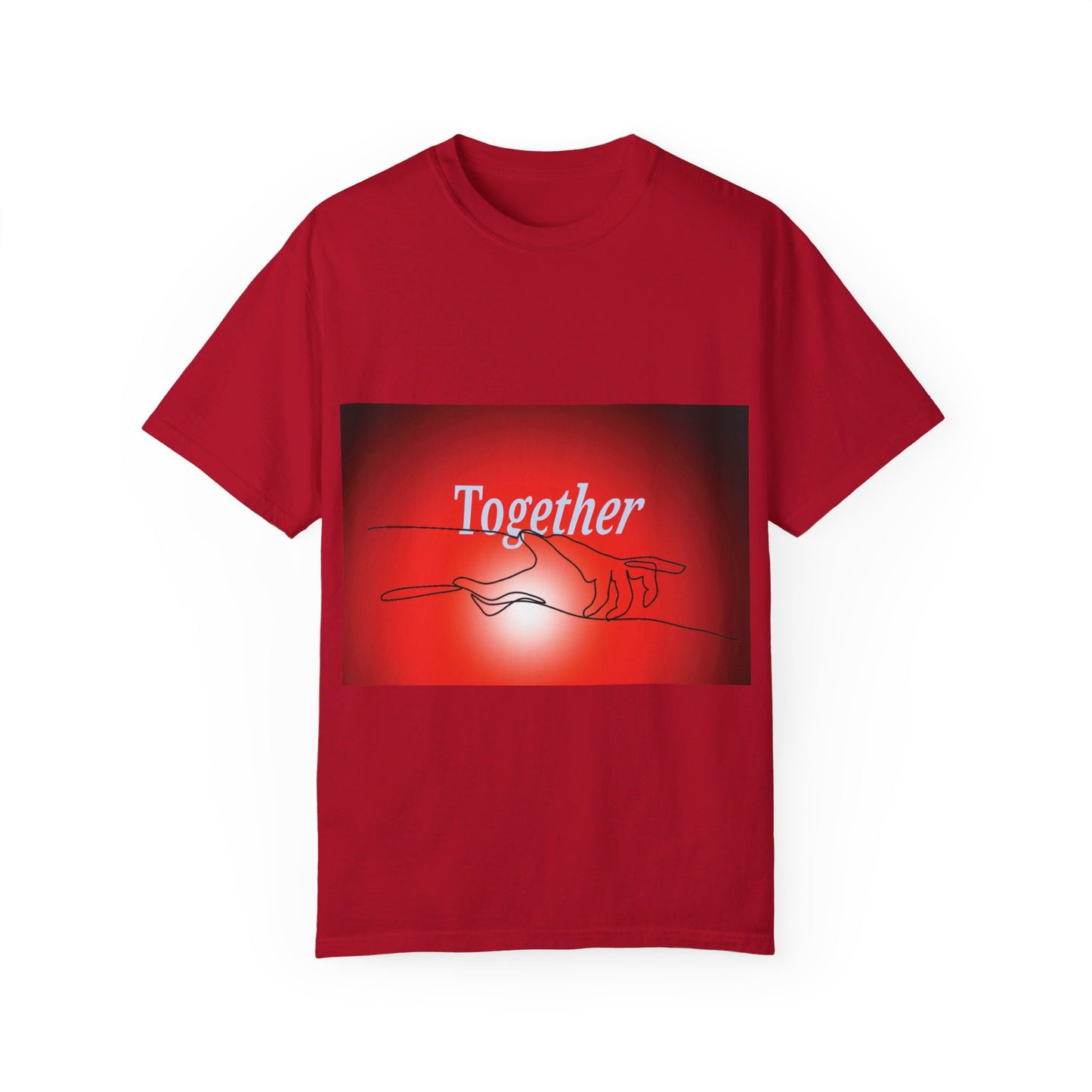 T-shirt together for support and love