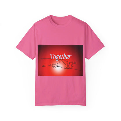 T-shirt together for support and love