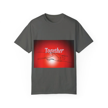 T-shirt together for support and love