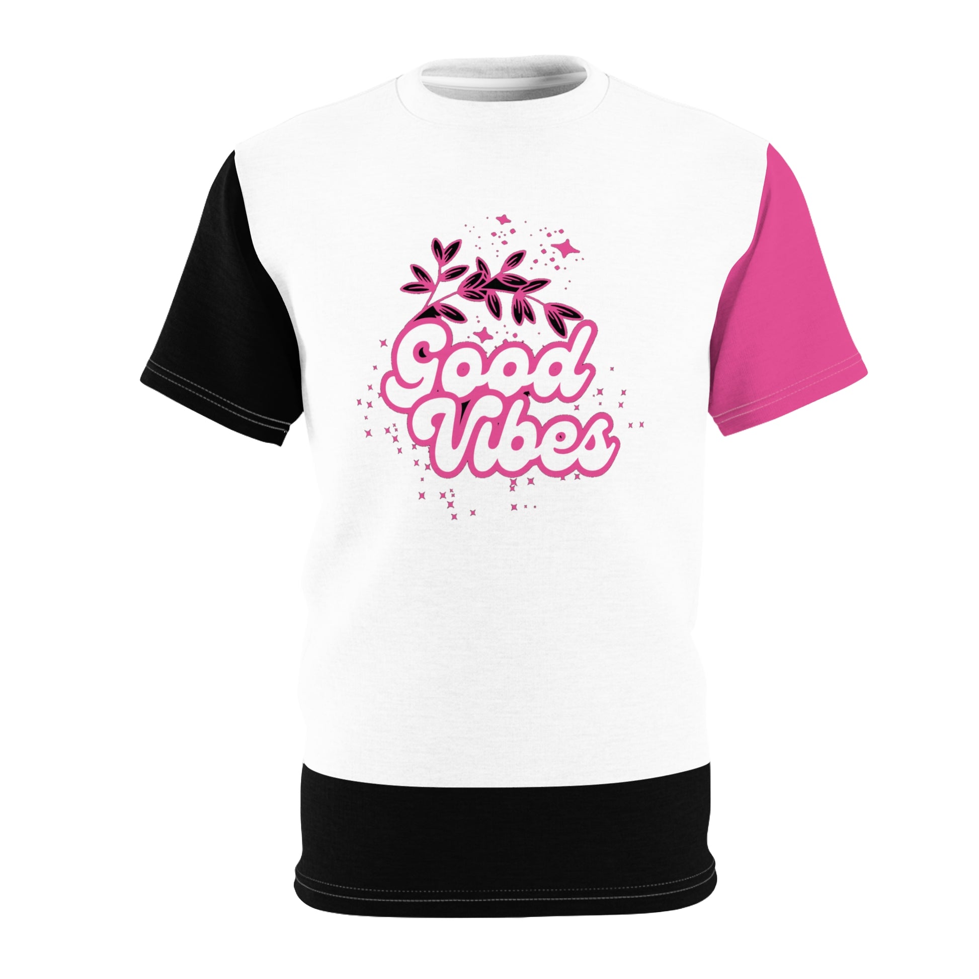 Unisex (AOP) t-shirt good vibes